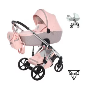 cochecito de bebé Junama Termo V3 Glitter Eco Cuero