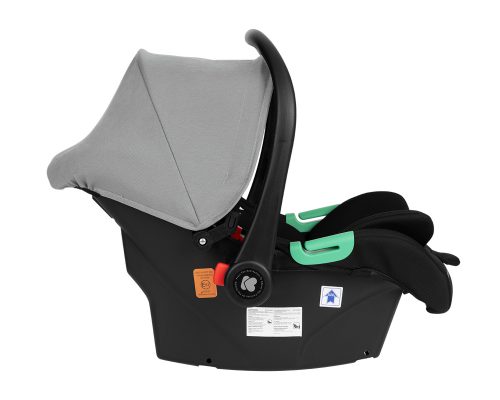 Cochecito Bebé Kikkaboo Darling Gris Claro - Imagen 4