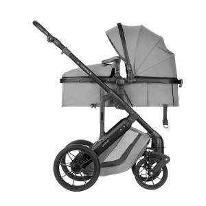 Cochecito Bebé Kikkaboo Darling Gris Claro