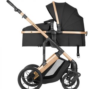 Cochecito Bebé Kikkaboo Darling Negro