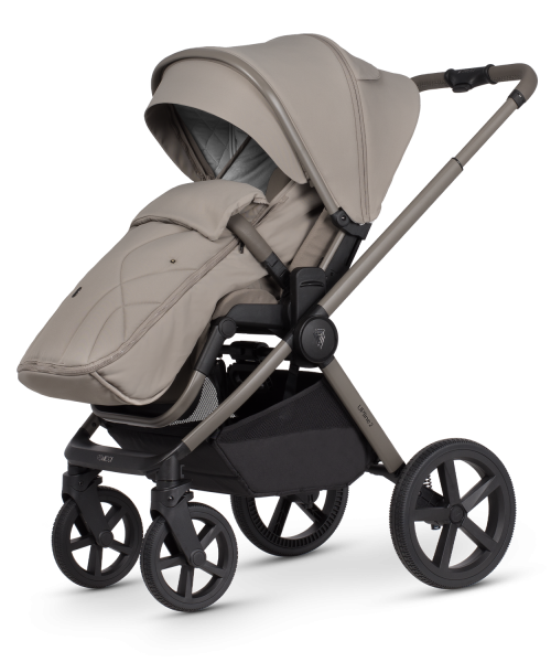Cochecito Bebe Venicci Upline 2 Taupe - Imagen 11