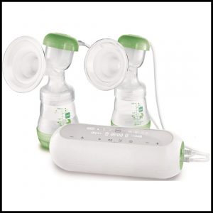 SACALECHES DOBLE 2 EN 1 USO ELECTRICO Y MANUAL MAM 2 IN 1 DOUBLE BREAST PUMP