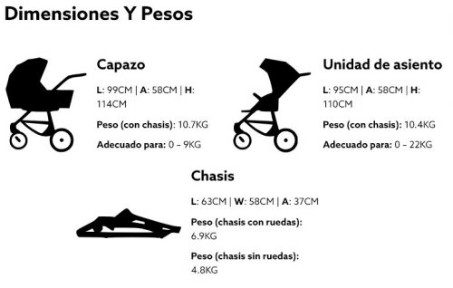 Cochecito Bebe Venicci Claro Vainilla - Imagen 17