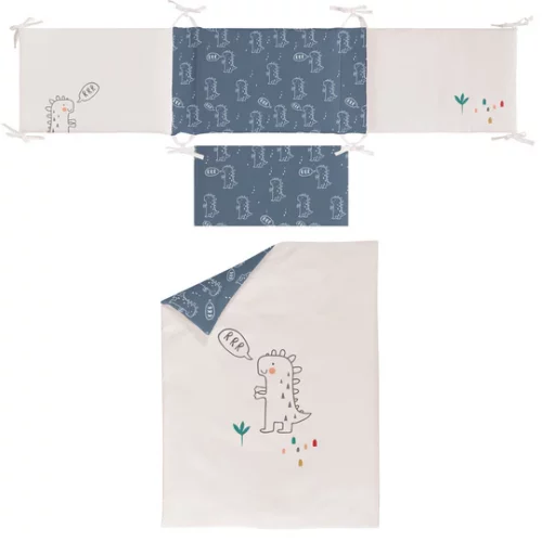 Funda Nordika + Protector Cuna Dinos BimbiDreams - Imagen 2