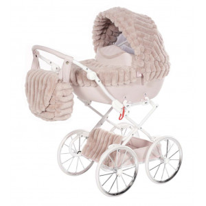 Cochecito De Muñecas Junama Muffy Rosa