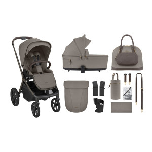 Cochecito Bebé Kikkaboo Goya Mocca