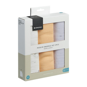 Juego De Muselina 3 uds 75x75 cm Seally Me