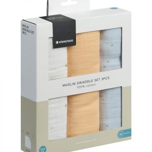 Juego De Muselina 3 uds 75x75 cm Sleepy Sheep