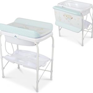 Bañera Con Cambiador Plegable Toral Valeria Verde