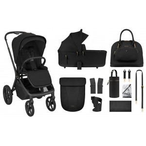Cochecito Bebé Kikkaboo Goya Noir