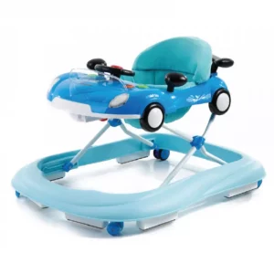 Andador Bebé Car Azul Kikkaboo