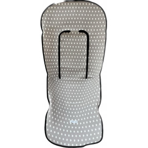Colchoneta de Silla Estrella Gris de Rosy Fuentes