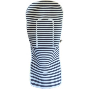 Colchoneta de Silla Rayas Azul de Rosy Fuentes