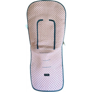 Colchoneta de Silla Estrella Rosa de Rosy Fuentes