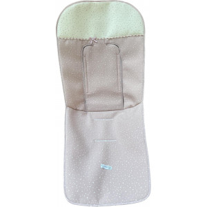 Colchoneta de Silla Constelación Beig Lazo De Rosy Fuentes