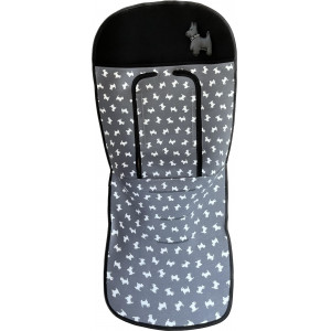 Colchoneta de Silla Gris Dog de Rosy Fuentes