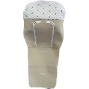 Colchoneta de Silla Topos Beig de Rosy Fuentes