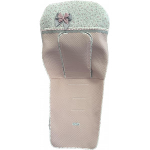 Colchoneta de Silla Topo Rosa Lazo De Rosy Fuentes