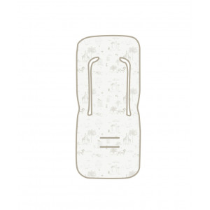 Conjunto De Bolso Organizador y Colchoneta Universal Recta Silla De Paseo Noe Bimbidreans