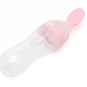 Cuchara Alimentadora Para Bebés Rosa Claro
