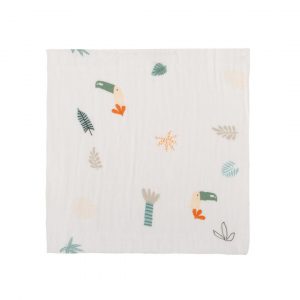 Muselina Bambú 120x120cm Tucan Bimbidreans