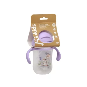 Taza Aprendizaje 300ml Con Asas Conejo Lavanda
