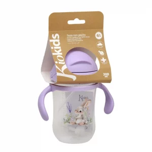 Taza Aprendizaje 300ml Con Asas Conejo Lavanda