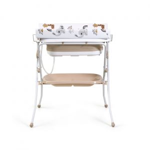 Cambiador con bañera plegable Zoe Beig