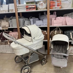 Bebecar Via Seminuevo Polipiel Blanco